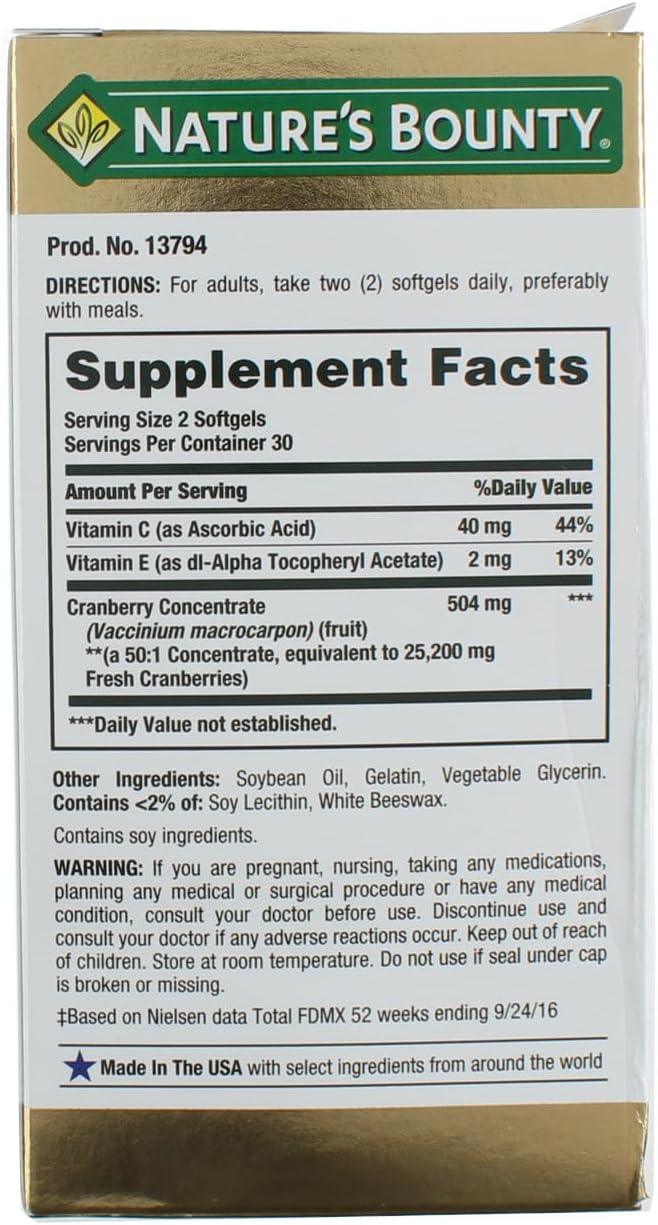 cranberry-dietary-supplement-soft-gels---180-count---pack-of-3---natural-antioxidant-support-for-urinary-health-3