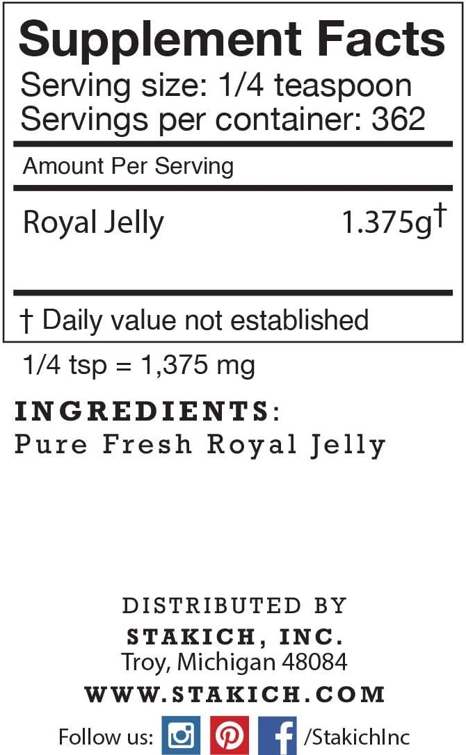stakich-fresh-royal-jelly---100-pure-and-natural---no-additives-or-preservatives---16-oz-1-lb-jar-2