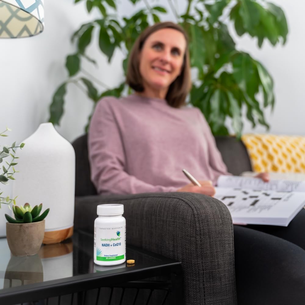 Memory & Healthy Aging Support Supplement - NADH-Coq-LOZ-A with Niacin - 30 Lozenges - Espot.com.au