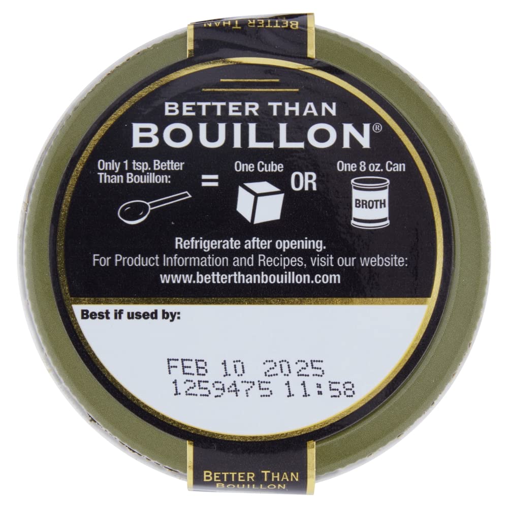 vegetarian-no-chicken-base-by-better-than-bouillon-vegan-certified-seasoned-vegetables-makes-95-quarts-38-servings-8-oz-jar---pack-of-1-7