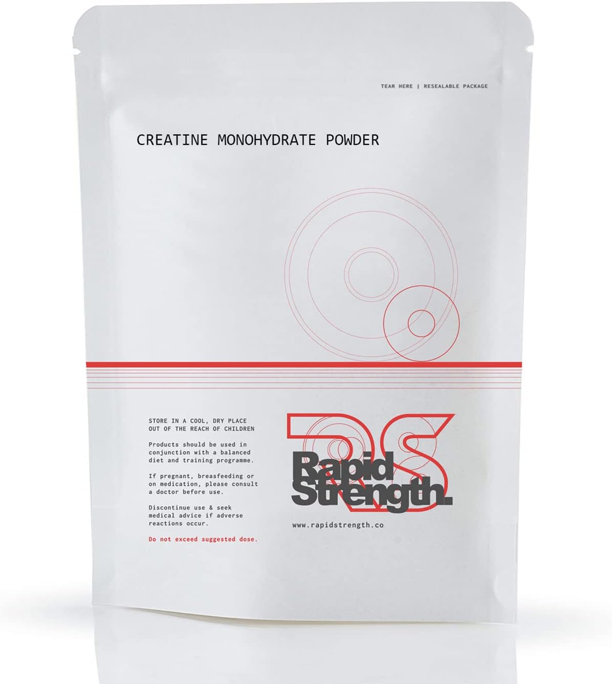 100g Pure Micronised Creatine Monohydrate Powder for Rapid Strength Gains - Espot.com.au