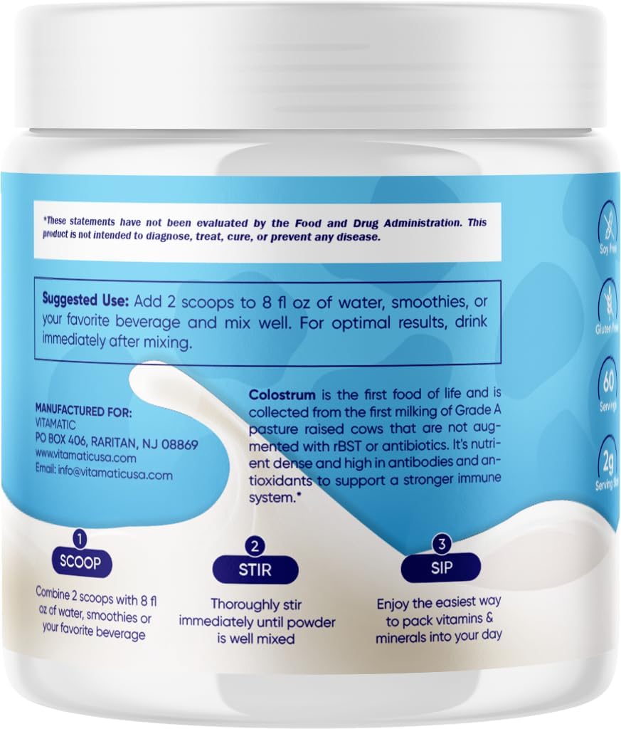 high-igg-bovine-colostrum-powder-for-gut-health-hair-growth-beauty-immune-support---unflavored-supplement-with-60-servings---easy-to-mix-formula-for-muscle-recovery-9