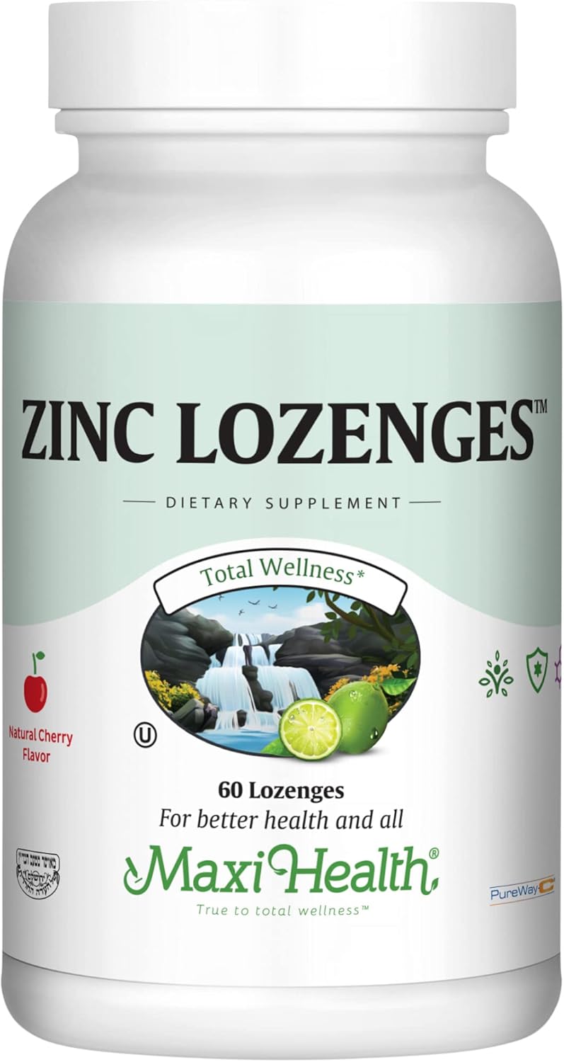 maxi-health-zinc-lozenges---10mg-zinc-citrate-with-vitamin-c---cherry-flavor---60-chewable-tablets---kosher-formula-1