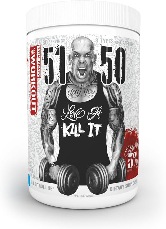 high-stim-pre-workout-powder-for-extreme-energy-focus-and-endurance---5-nutrition-rich-piana-5150-with-400mg-caffeine-citrulline-beta-alanine-and-n-acetyl-l-tyrosine---blue-ice-flavor-30-servings-1