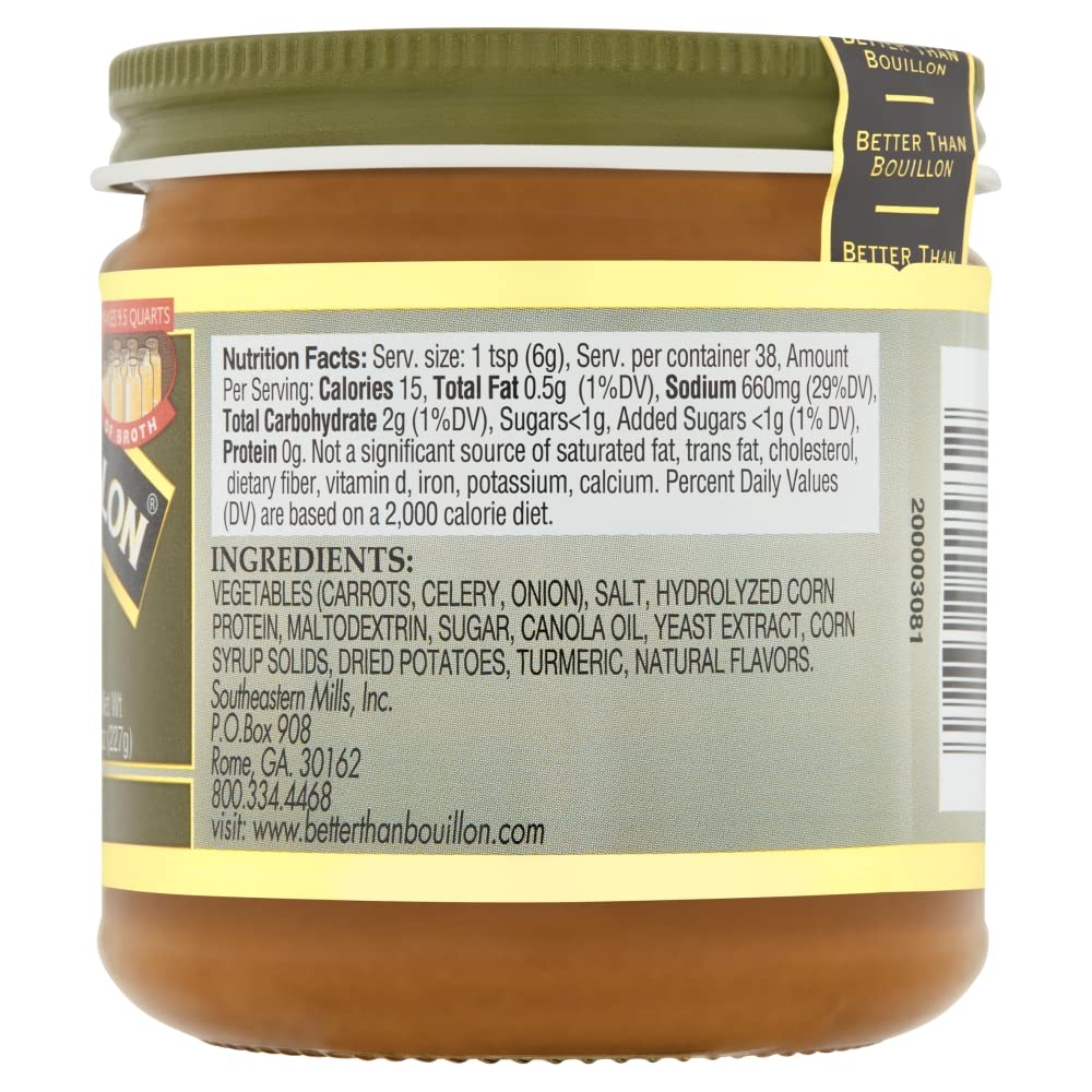 vegetarian-no-chicken-base-by-better-than-bouillon-vegan-certified-seasoned-vegetables-makes-95-quarts-38-servings-8-oz-jar---pack-of-1-3