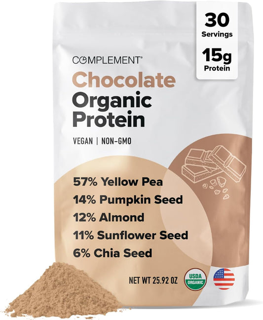 organic-chocolate-vegan-protein-powder---30-servings-low-carb-low-calorie-sugar-free-soy-free-non-gmo-non-dairy---yellow-pea-pumpkin-seed---15g-plant-protein-1
