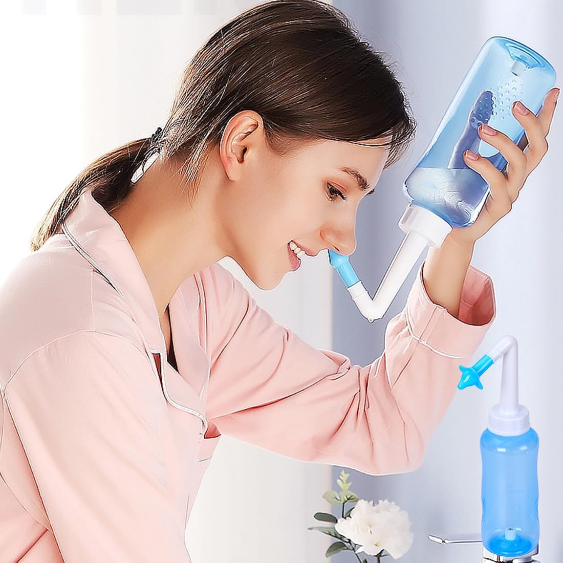 300ml-blue-neti-pot-sinus-rinse-bottle-for-adult-kids---bpa-free-nasal-irrigation-wash-kit---pressure-nose-cleaner-by-ysyonm-7
