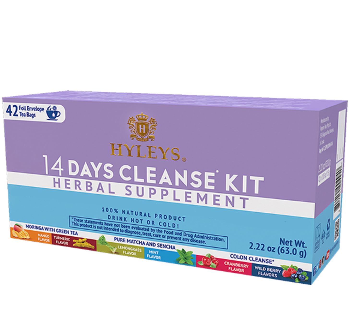 14-day-hyleys-detox-tea-kit---504-tea-bags-for-cleanse-and-weight-loss---natural-moringa-matcha-senna---supports-colon-cleanse-digestion-metabolism---mango-lemon-ginger-mint-blackberry-cranberry-flavors-1