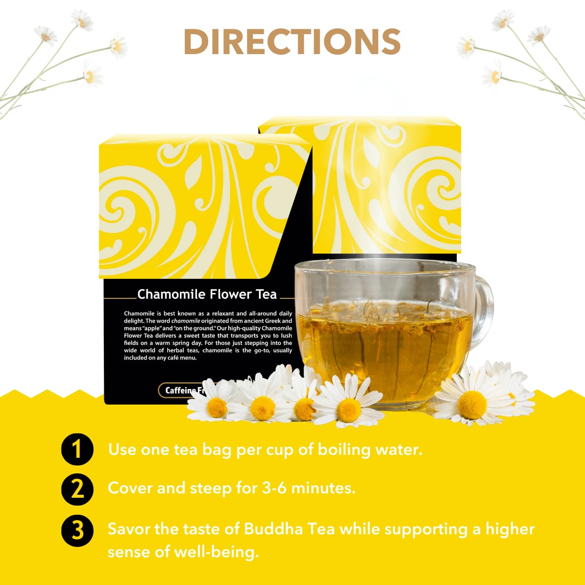 organic-chamomile-flower-tea-for-health-wellbeing---antioxidants-minerals---clean-ingredients---caffeine-free---ou-kosher-non-gmo---18-tea-bags-4