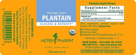 organic-plantain-liquid-extract-for-cleansing-detox---2-pack-1oz-bottles-by-herb-pharm---certified-organic-formula-1