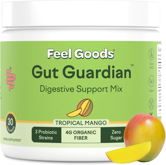 organic-gut-guardian-powder-with-prebiotics-probiotics-for-digestive-health---tropical-mango-flavor-30ct-1
