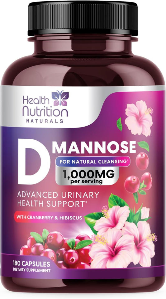 natural-d-mannose-cranberry-extract-1350mg-capsules---urinary-tract-health-support-for-women-men---flush-impurities-in-bladder---non-gmo-vegan---180-count-1
