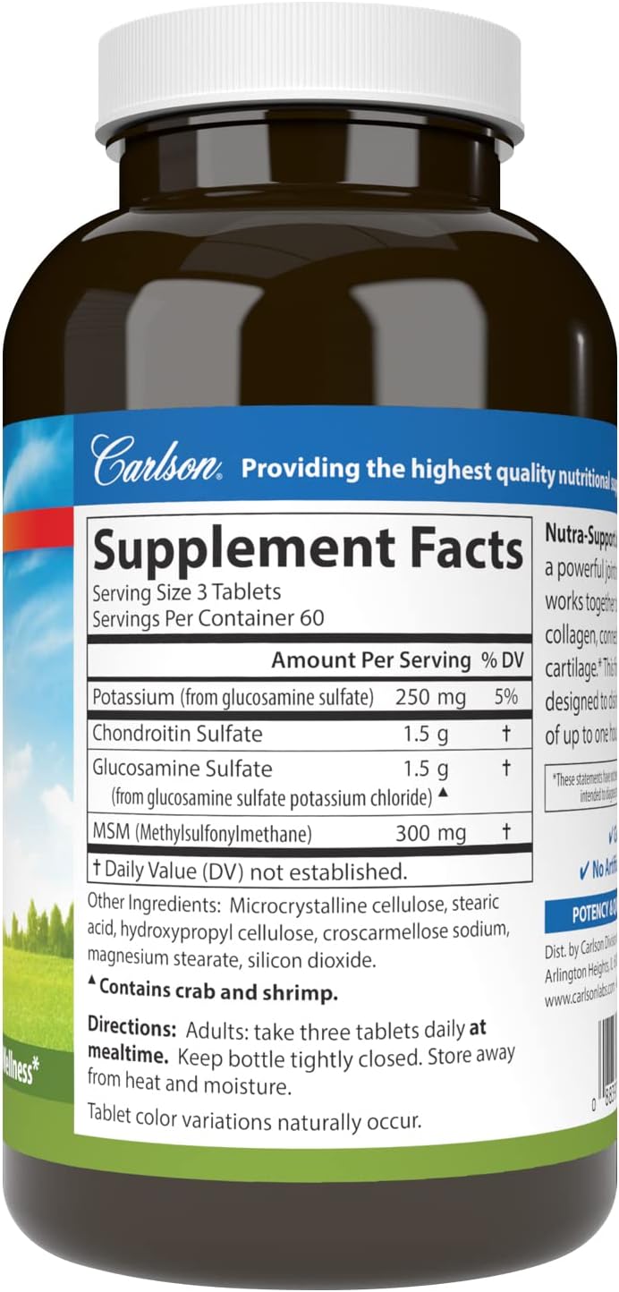 carlson-nutra-support-joint-supplement-with-glucosamine-chondroitin-msm-for-joint-function-cartilage-support---180-tablets-2