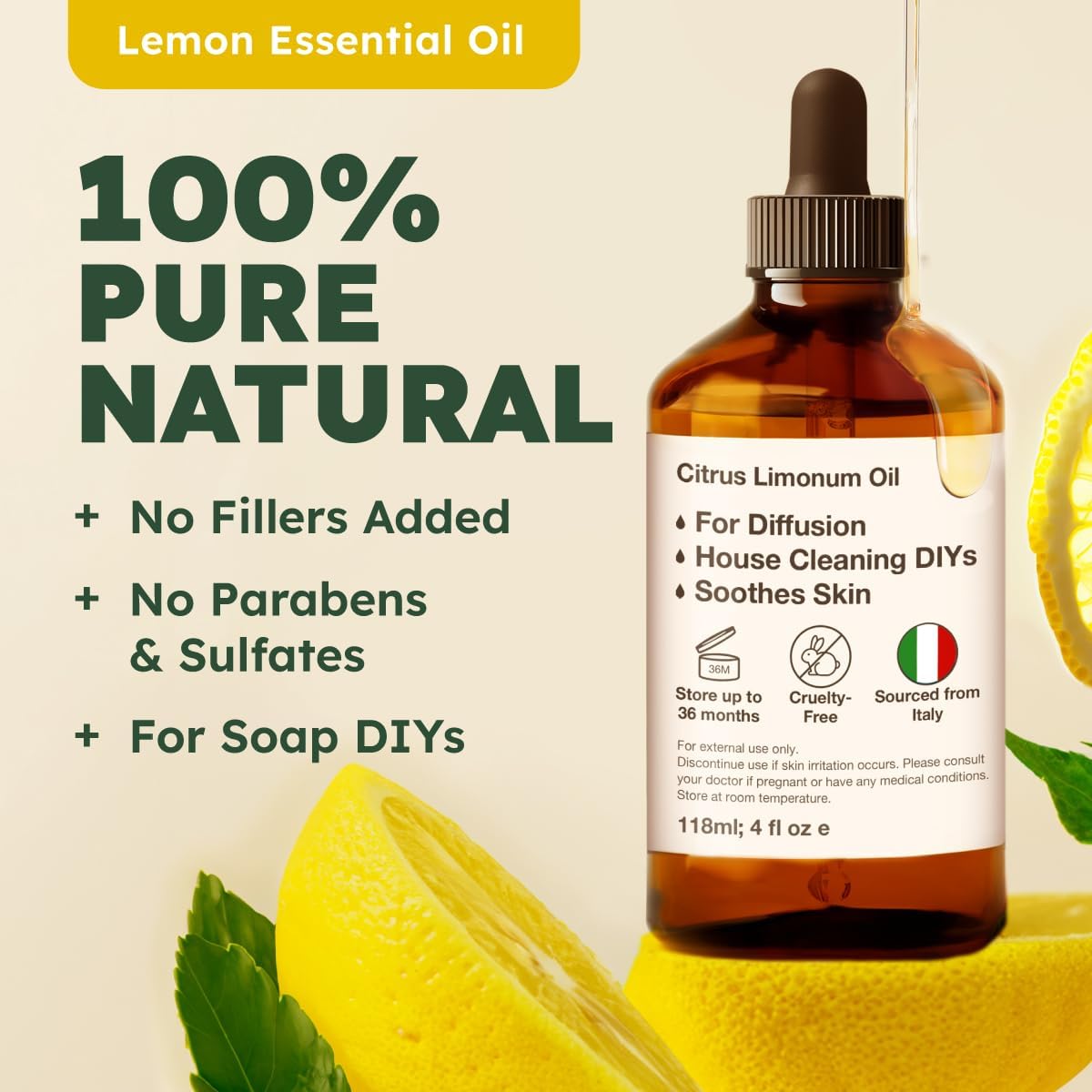kukka-lemon-essential-oil---4-fl-oz---100-pure-natural-scent-for-skin-cleaning-diffuser-aromatherapy-soap-making-diy-2