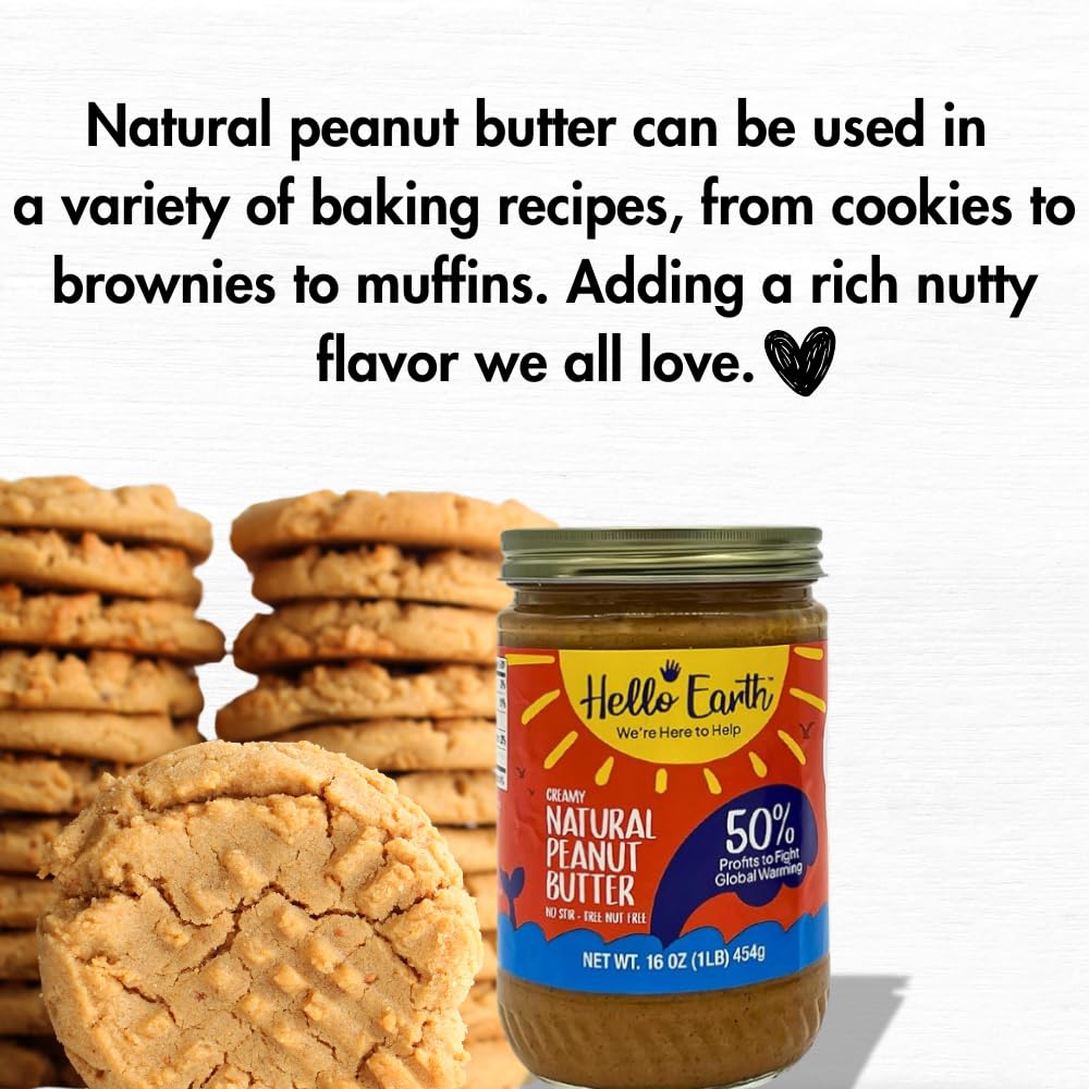 earth-friendly-no-stir-creamy-peanut-butter---all-natural-tree-nut-free-16oz---supports-global-warming-fight-with-50-profits-4