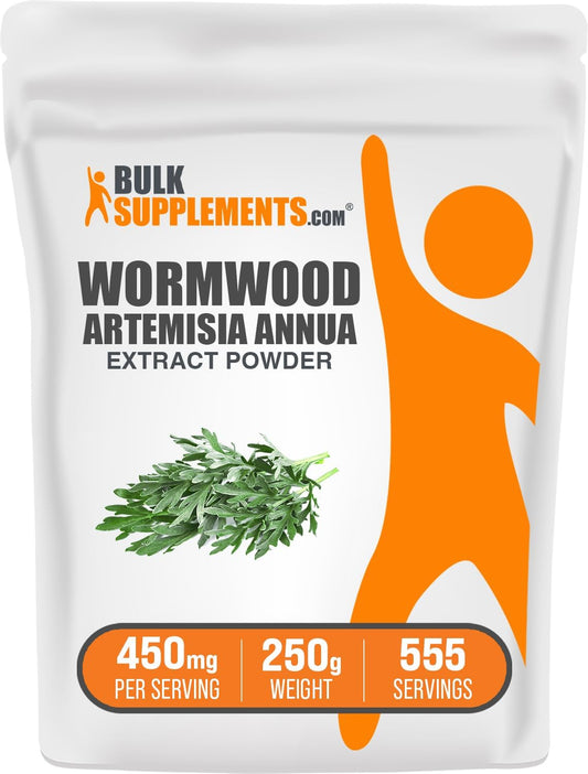 bulksupplementscom-wormwood-extract-powder---artemisia-annua-herbal-supplement-gluten-free-450mg-per-serving-250g---sweet-wormwood-herb-powder-1