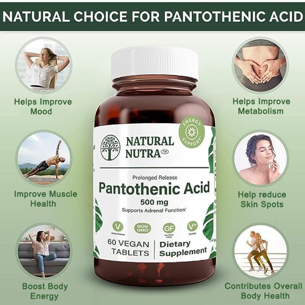 time-release-pantothenic-acid-500-mg-supplement-for-metabolism-energy-muscle-health-and-skin---natural-nutra-60-veg-tablets-3