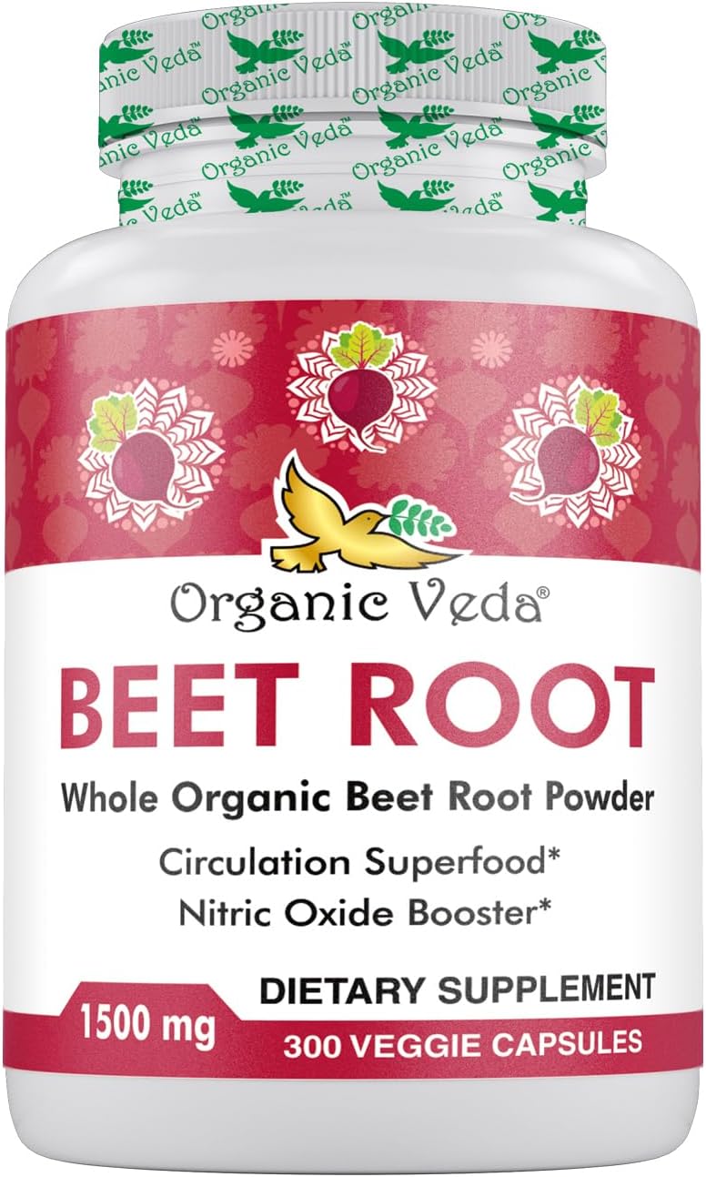 high-strength-organic-beet-root-capsules---300-capsules-1500mg-beet-root-powder-with-nitrates-for-circulation-energy-endurance---non-gmo-gluten-free-1