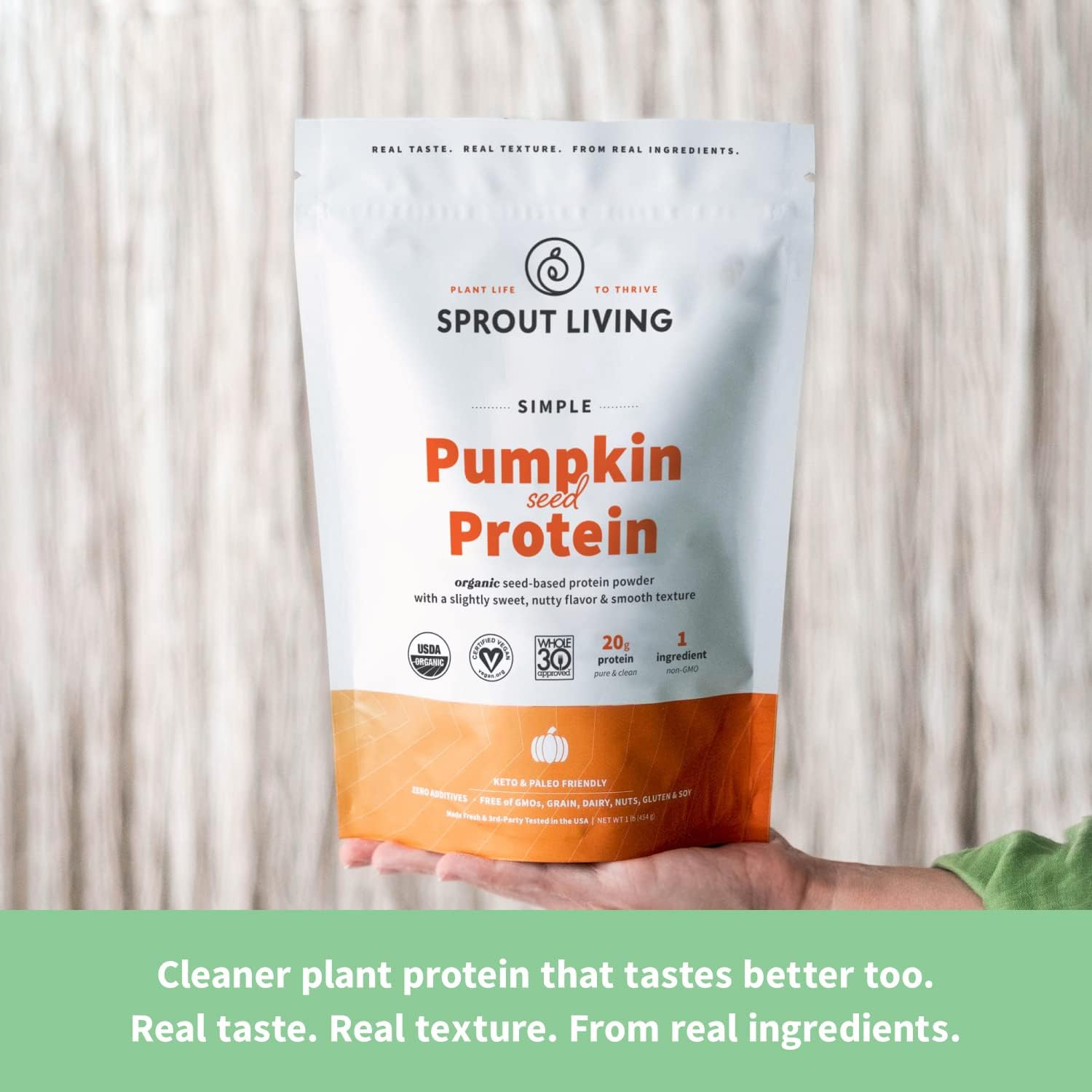 organic-pumpkin-seed-protein-powder---20g-plant-based-protein-no-artificial-sweeteners-non-dairy-non-gmo-vegan-gluten-free-keto---5lb-5