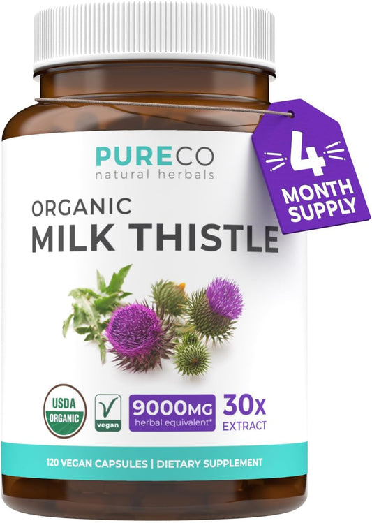 usda-organic-milk-thistle-capsules---high-potency-liver-support-supplement---300mg-super-concentrated-extract---detox-and-cleanse---120-day-supply-1