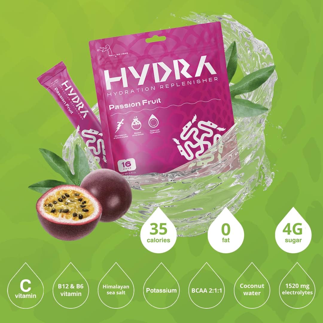 passionfruit-electrolyte-powder-packets---hydration-drink-with-key-nutrients-and-vitamins---low-sugar-mix-for-sports-hydration-16-packets-2