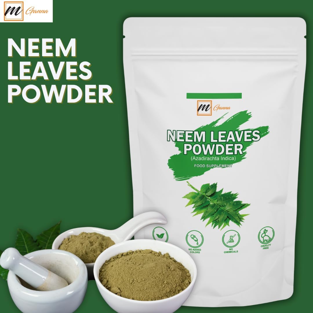 organic-neem-leaf-powder-for-skin-hair-care-cosmetics---100-pure-azadirachta-indica-ayurvedic-herb---227g-05lbs-3