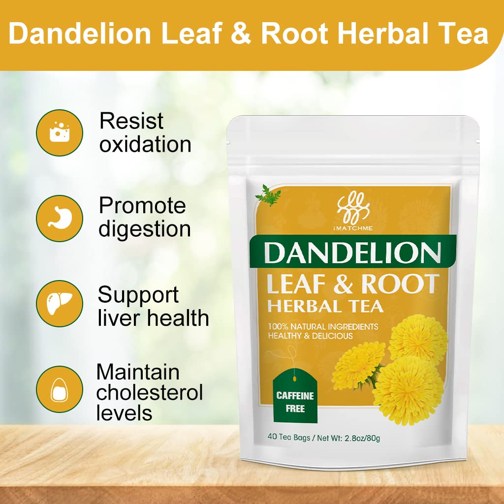 premium-dandelion-leaf-root-tea---herbal-liver-support-antioxidant-digestion-immune-booster---traditional-detox-tea---caffeine-free---40-bags80g-2