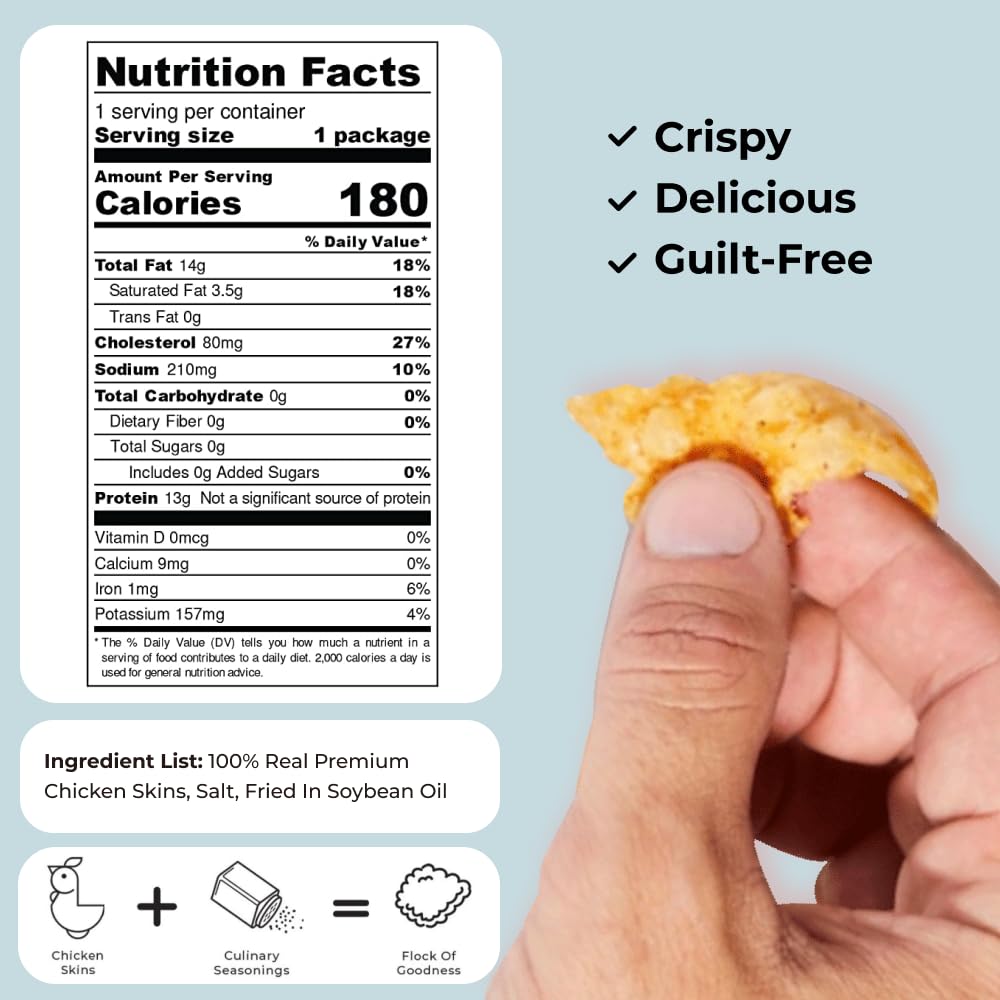 original-flavor-flock-keto-chicken-skin-chips---low-carb-high-protein-sugar-free-gluten-free-snack---8-pack-of-1oz-crispy-flock-chips-3