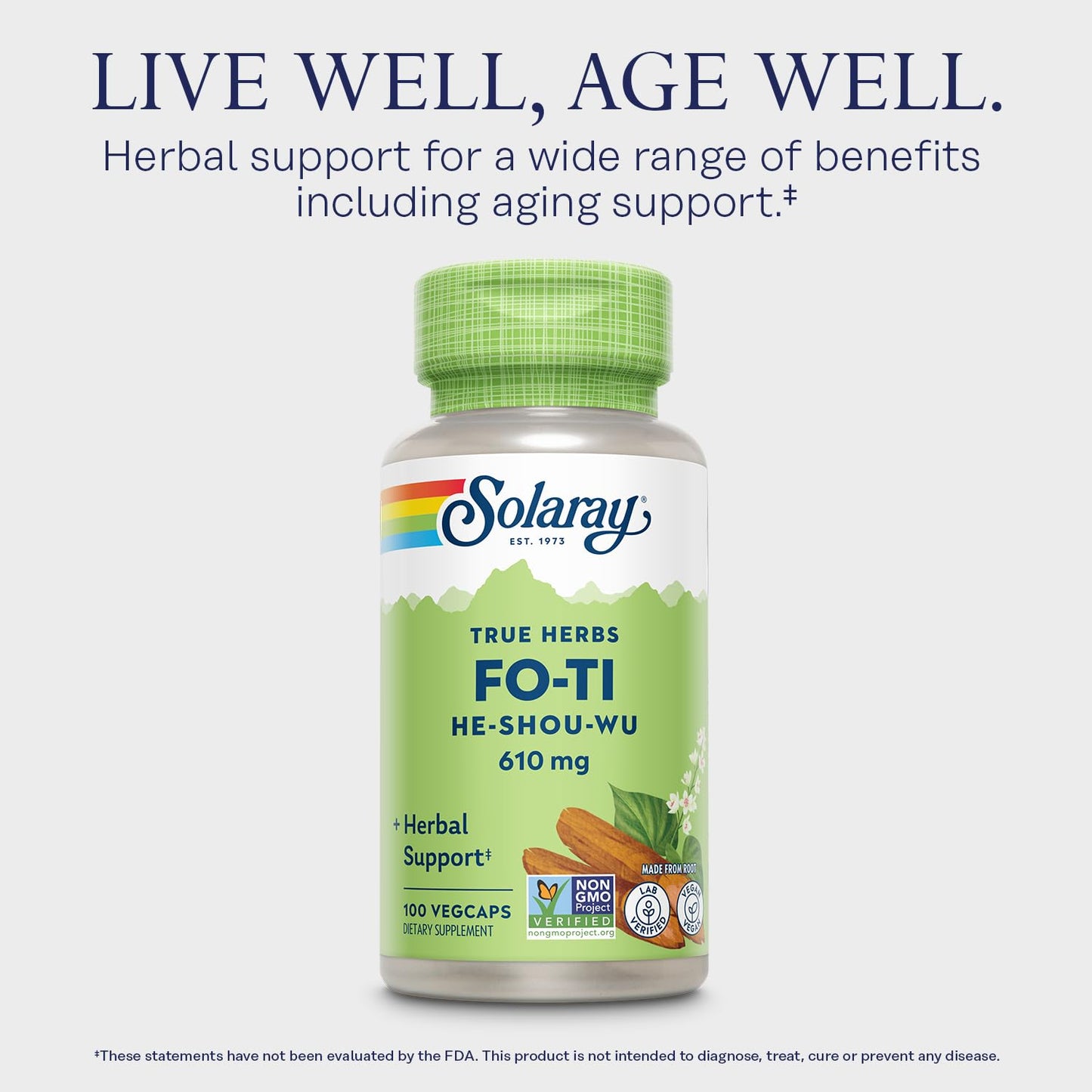 solaray-fo-ti-610-mg-herbal-supplement-for-anti-aging-hair-skin-nails---vegan-with-60-day-money-back-guarantee---100-servings-100-vegcaps-3