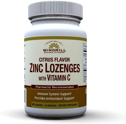 windmill-health-natural-zinc-lozenges-with-vitamin-c---honey-lemon-flavored-immune-support---antioxidant-boost---60-lozenges-1