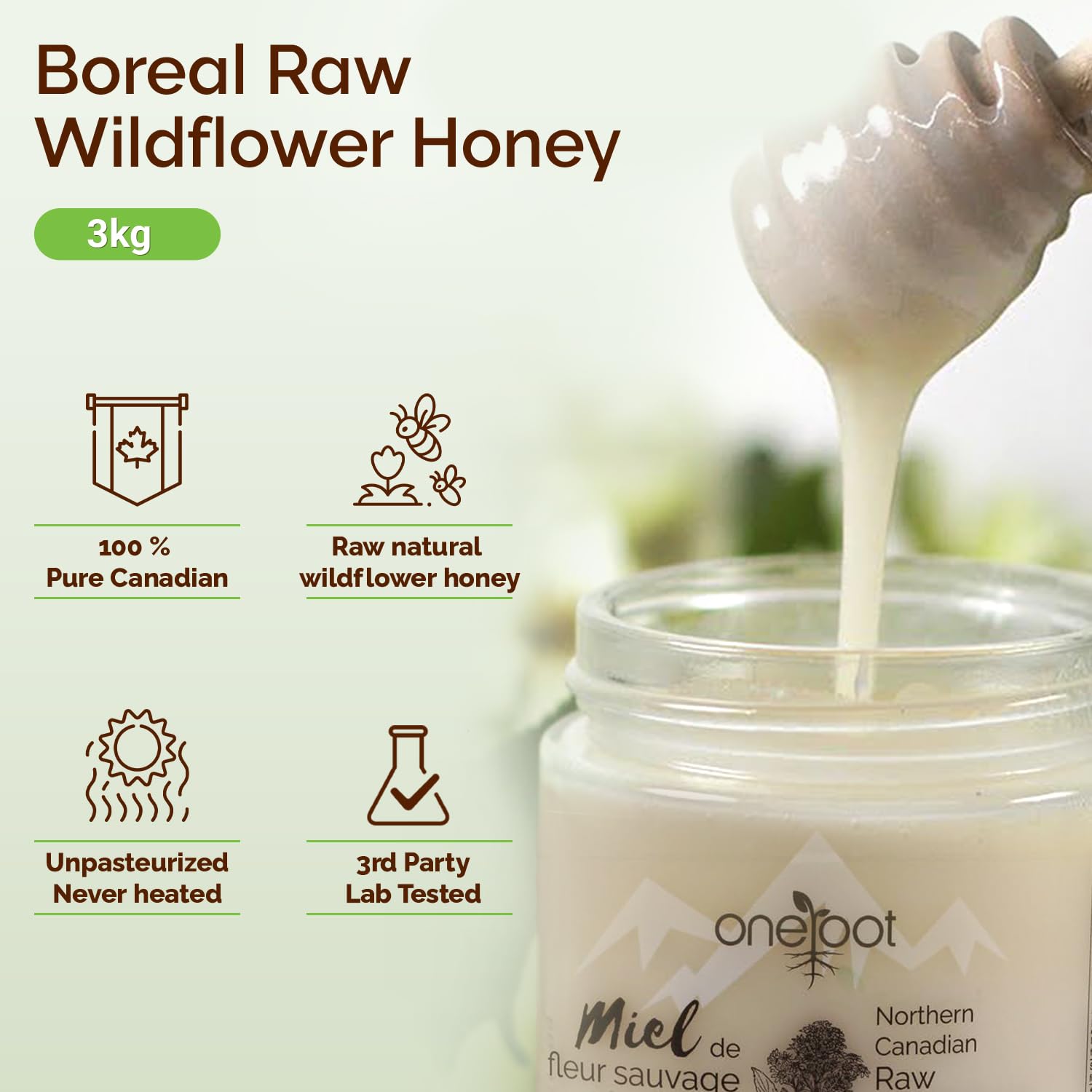 raw-canadian-wildflower-honey---unfiltered-unheated-creamed-honey-100-pure-nutrient-rich-with-enzymes-thick-natural-sweetener---66-lb-2