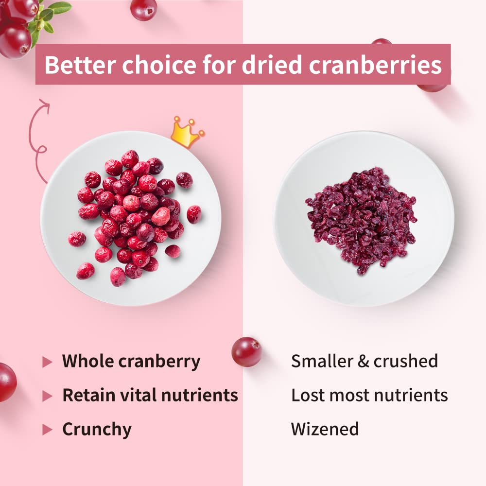 frenature-freeze-dried-cranberries---whole-dried-fruits-from-canada---gluten-free-vegan-snacks-for-camping---127oz-4-pack-3