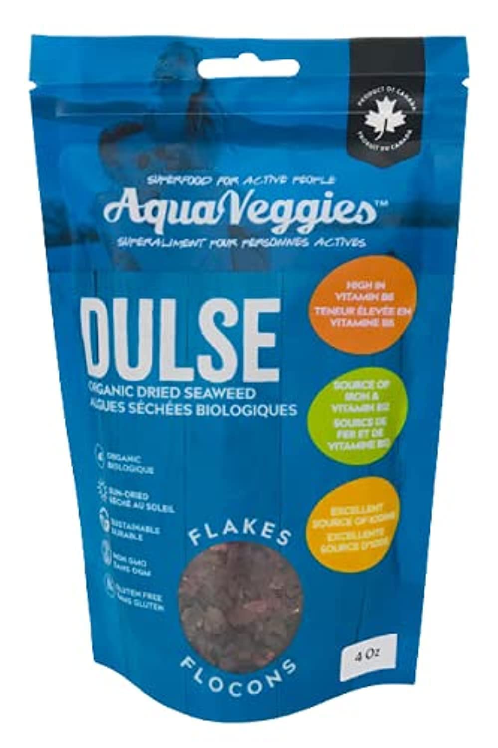 organic-atlantic-dulse-flakes-4-oz---hand-harvested-from-bay-of-fundy---rich-in-vitamins-b6-b12-iron-iodine---sun-dried-aquatic-veggies---high-in-protein-calcium-and-fiber---4-ounce-pack-1