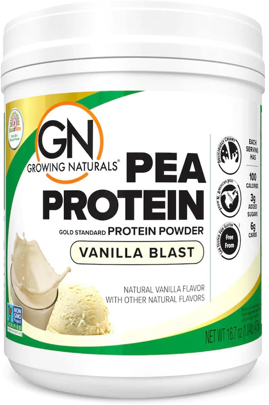 organic-vanilla-blast-pea-protein-powder---vegan-plant-based-low-carb-low-sugar-bcaa---1lb-pack-1