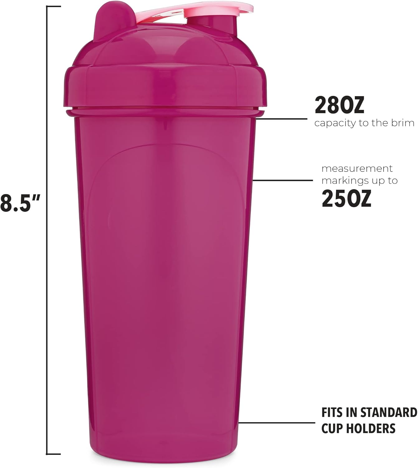 4-pack-shaker-bottles-with-agitator-5-pack-protein-funnels-bundle---bpa-free-dishwasher-safe-ideal-for-fitness-5