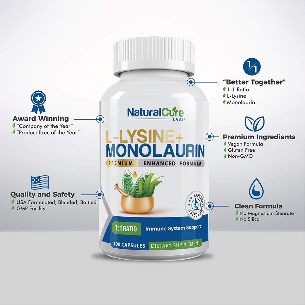 immune-support-bundle-l-lysine-and-monolaurin-supplements---clean-and-natural-formula-2