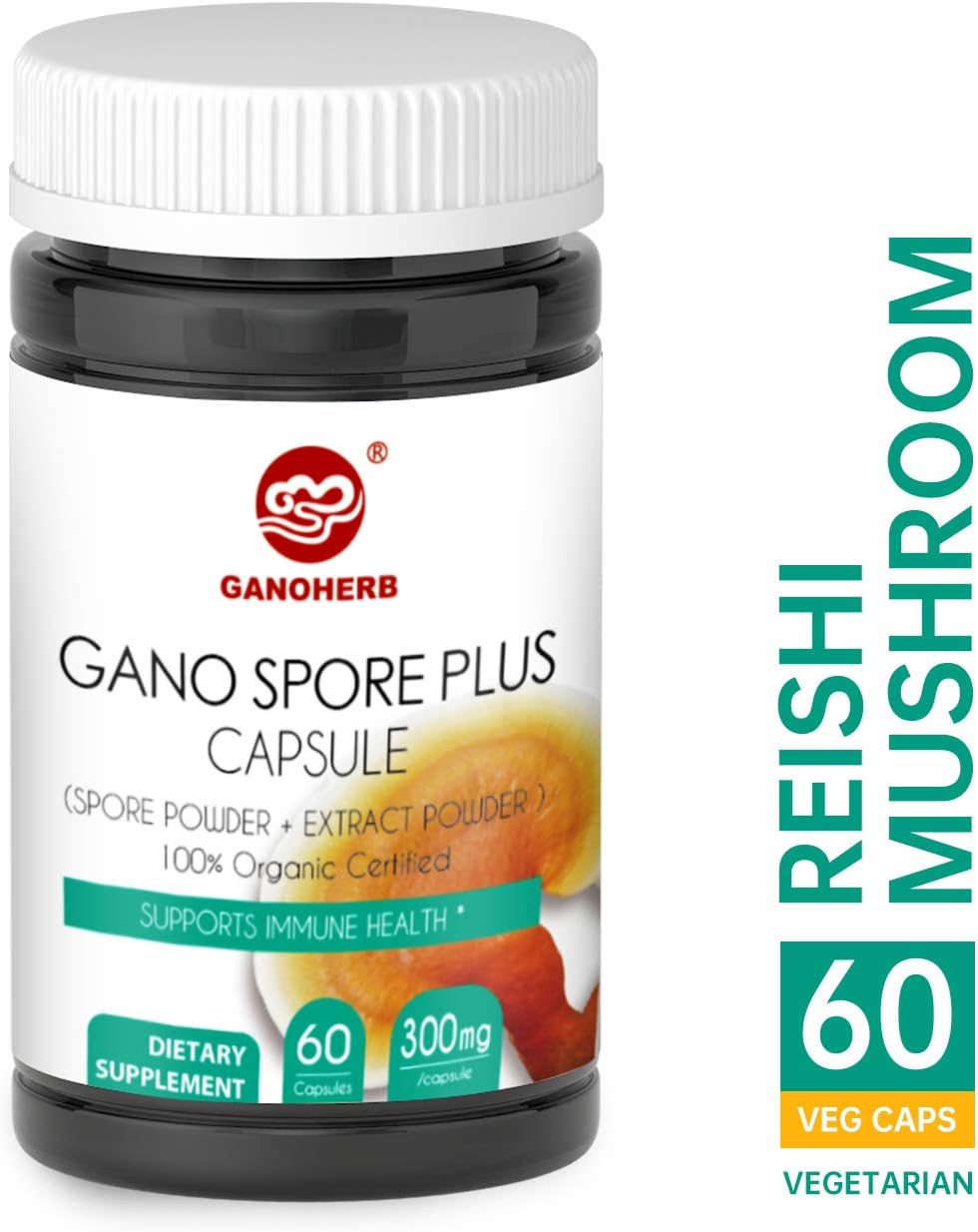 organic-reishi-mushroom-spore-plus-capsules---100-ganoderma-lucidum-spore-powder-extract---vegan-gluten-free---60-veggie-capsules-4
