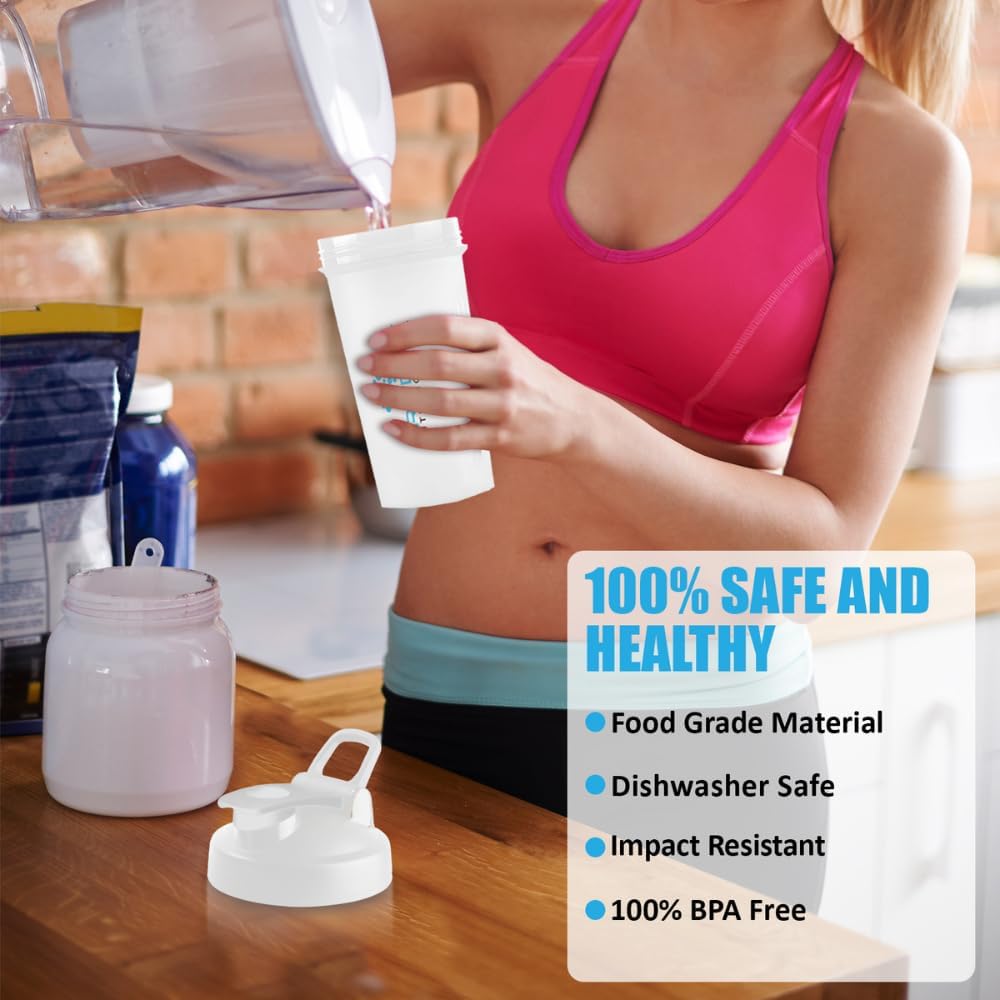 prodigy-nutrition-labs-14-oz-premium-shaker-bottle-for-protein-shakes-pre-workout---white-color-5