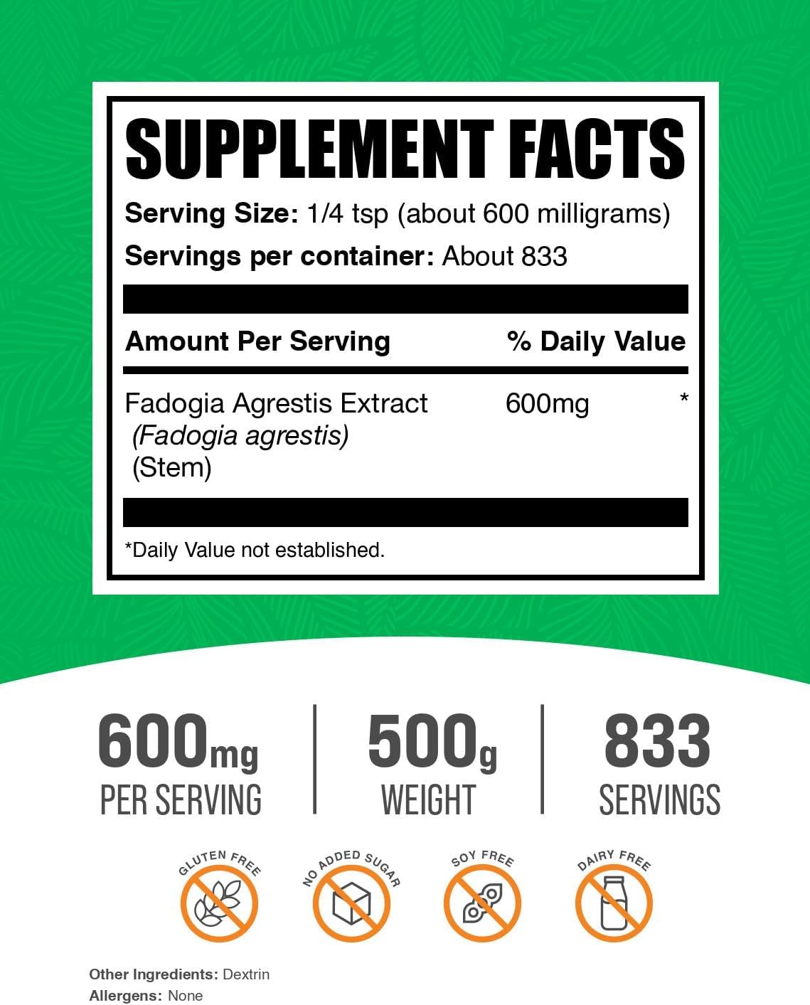 high-quality-fadogia-agrestis-extract-powder---energy-boost-supplement-gluten-free-600mg-per-serving---500g-11-lbs-pack-2