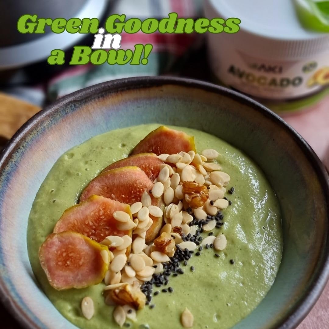 6oz/170g AKI Organic Avocado Superfood Powder - Nutrient-Rich Blend for Smoothies, Yogurt, and Milkshakes - Vegan & Non-GMO - Omega 3 & Antioxidants