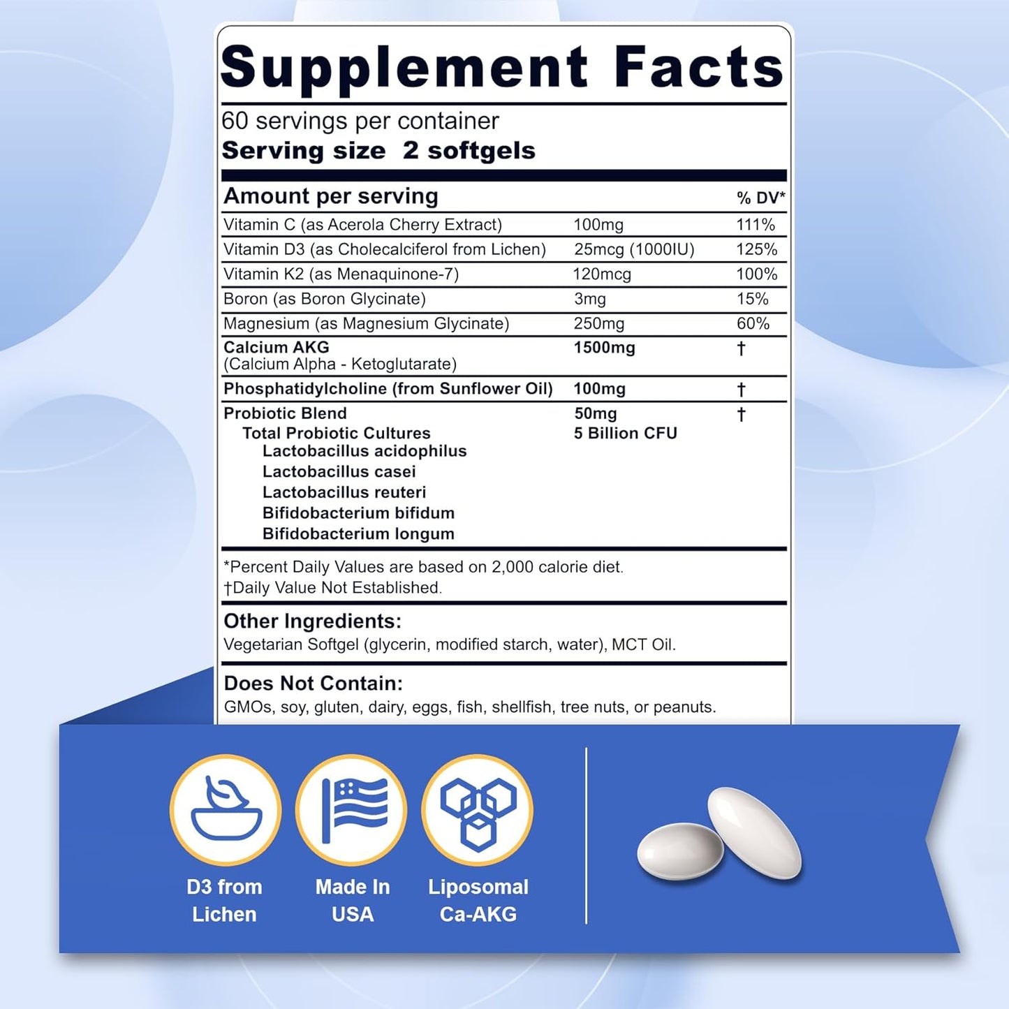 hydrolyzed-collagen-peptides-pills-with-liposomal-calcium-akg-supplement---1500mg-formula-for-joint-health-and-bone-support-5