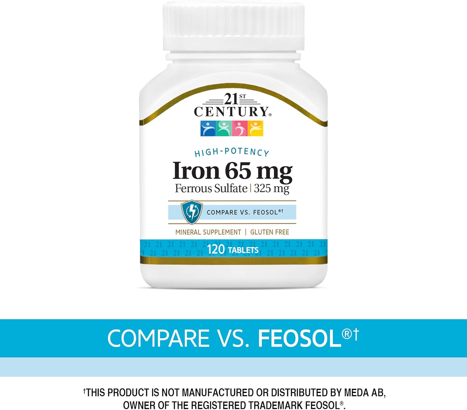 iron-65-mg-ferrous-sulfate-325-mg-tablets---120-count-essential-iron-supplement-for-immune-support-energy---21st-century-formula-3