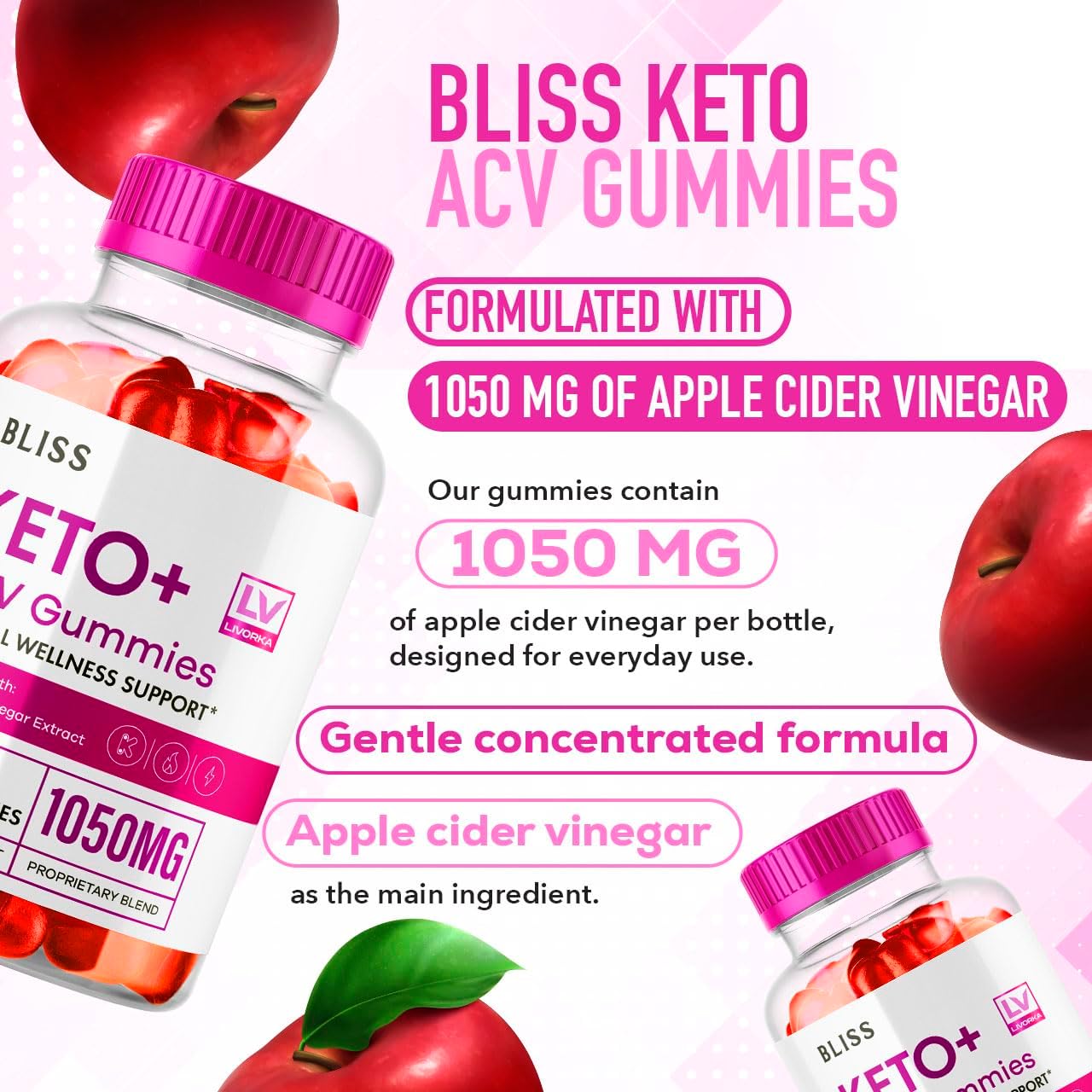 bliss-keto-acv-gummies---advanced-weight-loss-support---1050-mg---60-gummies-3