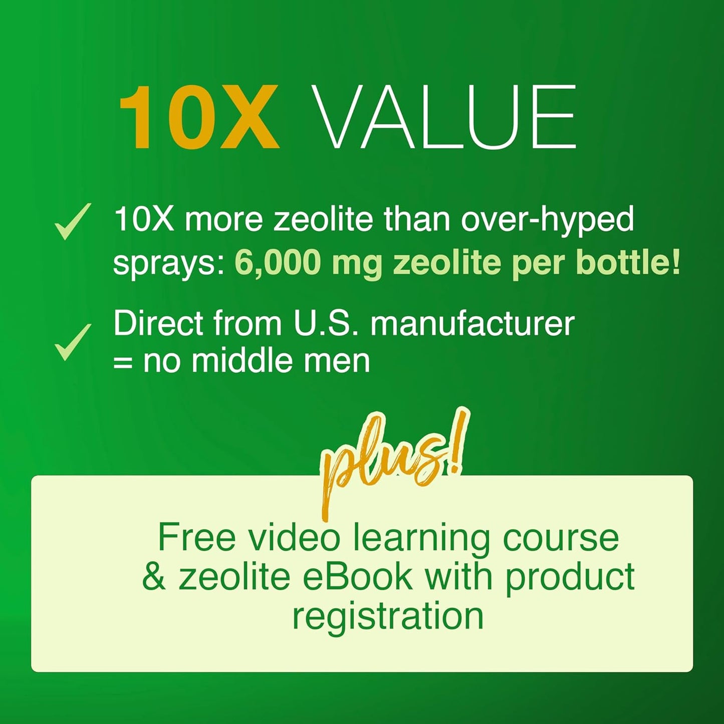 Premium Liquid Zeolite Detox Drops with Vitamin B12 & D3 - Gentle Daily Cleansing for Kids and Adults - Boost Energy and Focus - 60 Servings - Espot.com.au