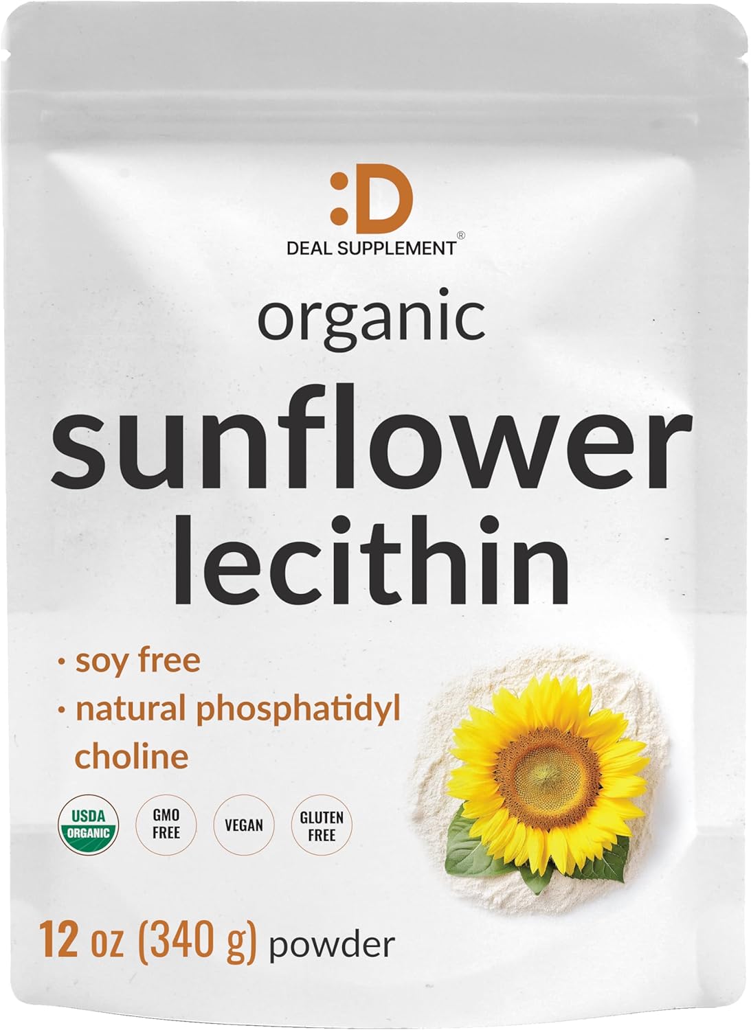 organic-sunflower-lecithin-powder-12oz---non-gmo-soy-free-plant-based-supplement-with-phosphatidyl-choline-for-lactation-in-women-1