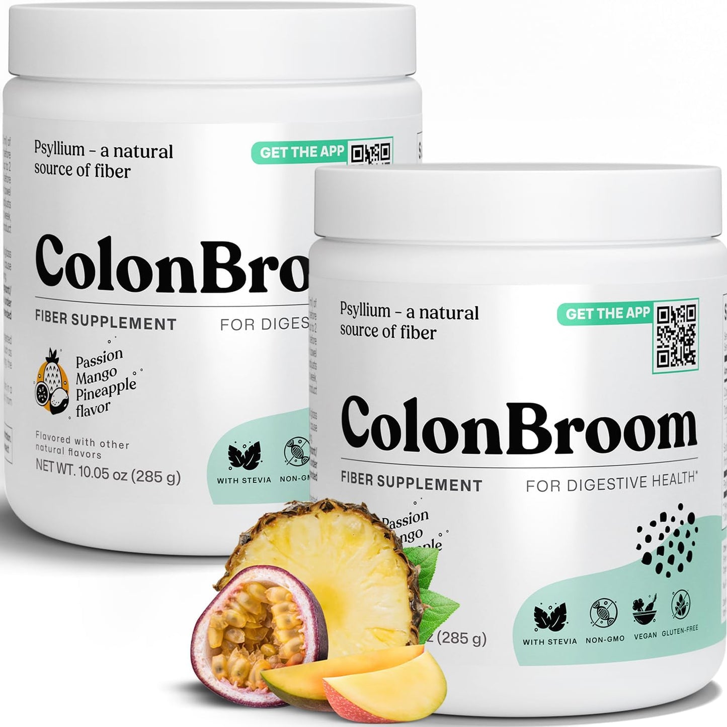 tropical-fruits-colonbroom-psyllium-husk-powder-with-stevia---vegan-fiber-supplement-for-gut-health-and-bloating-relief---100-servings-colon-cleanse-drink-1