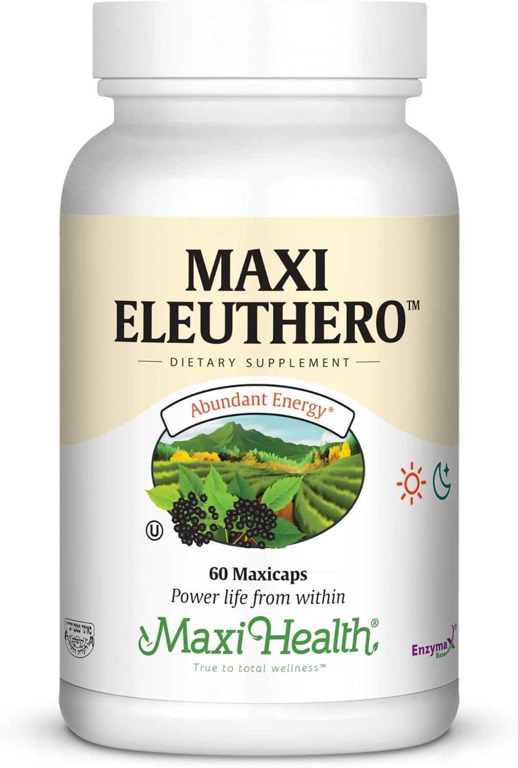 maxi-health-eleuthero-capsules---high-eleutherosides---stress-relief-energy-boost---60-kosher-caps---natural-formula-1
