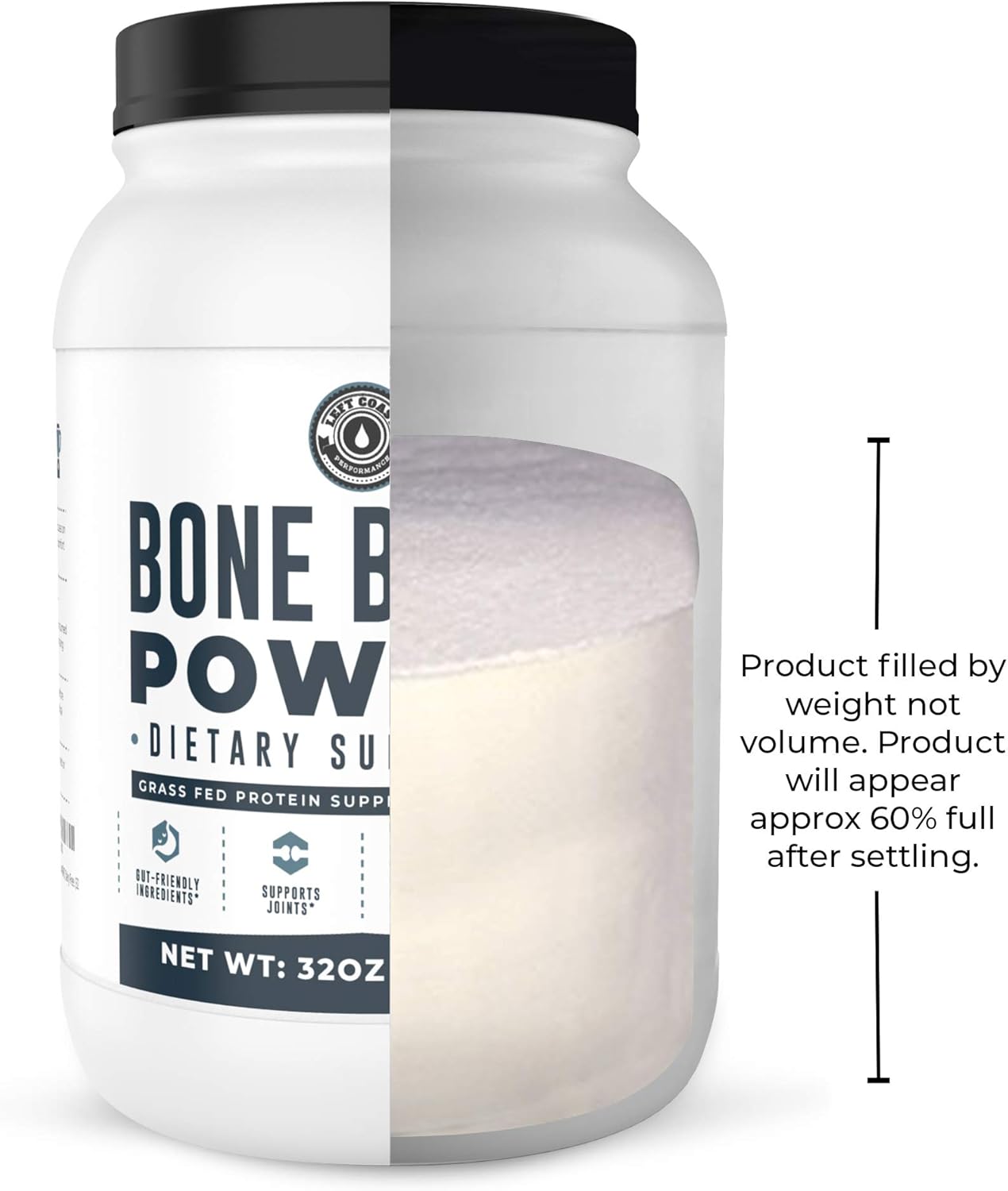 32oz-left-coast-performance-grass-fed-beef-bone-broth-protein-powder---natural-collagen-glucosamine-gelatin---paleo-keto-non-gmo-dairy-free---gut-joint-support-4