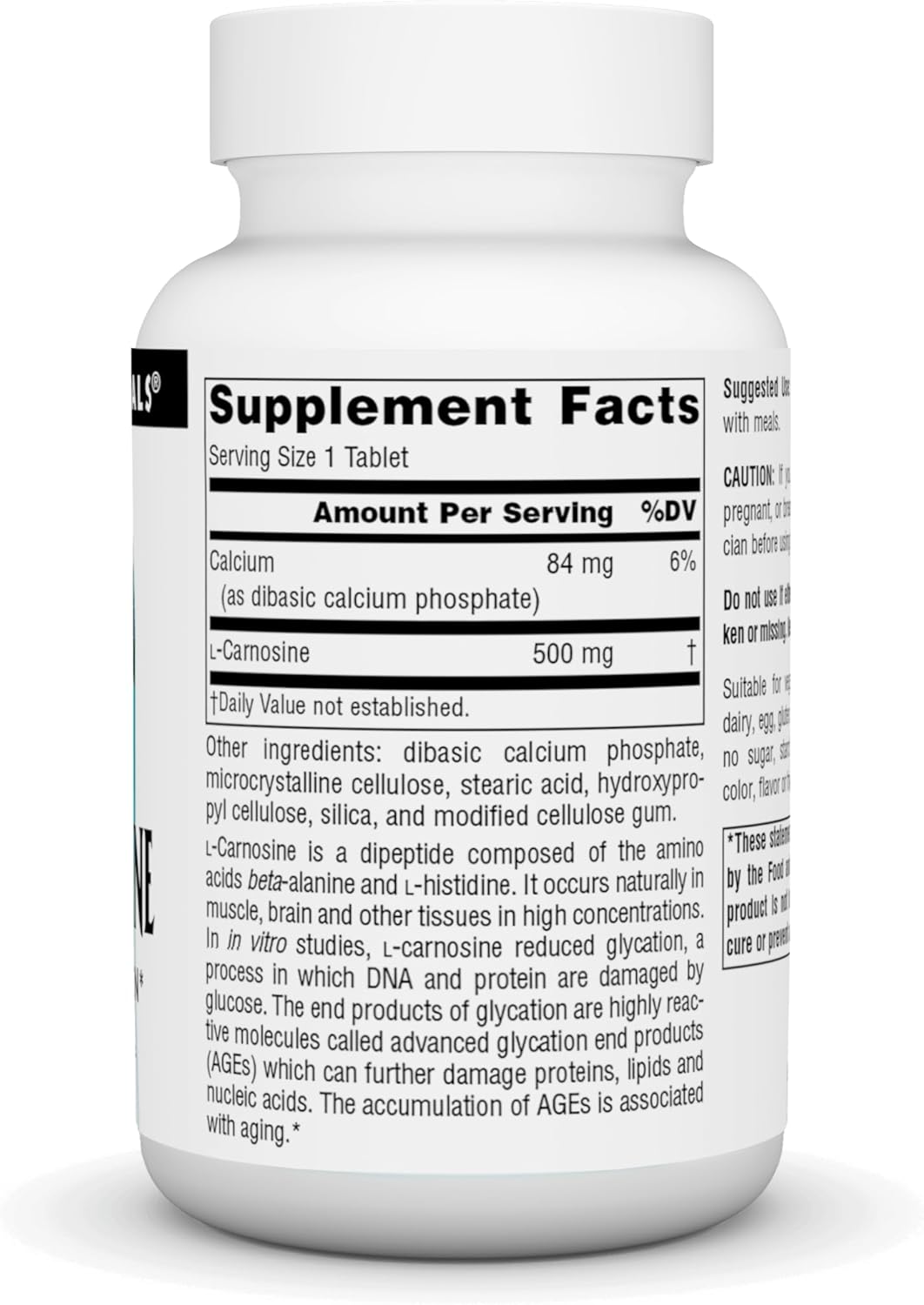 high-quality-source-naturals-l-carnosine-supplement---500mg-60-tablets-for-optimal-health-and-wellness-2
