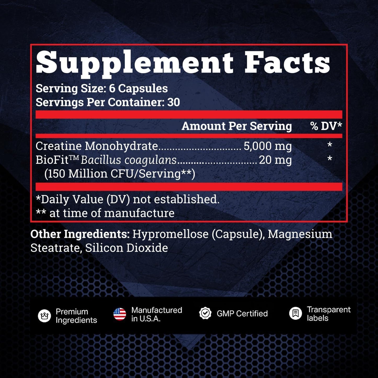 max-strength-creatine-monohydrate-capsules-with-biofit-for-muscle-growth-recovery---performance-enhancing-creatine-pills-for-men-women---5000mg---made-in-usa---180-v-capsules-3